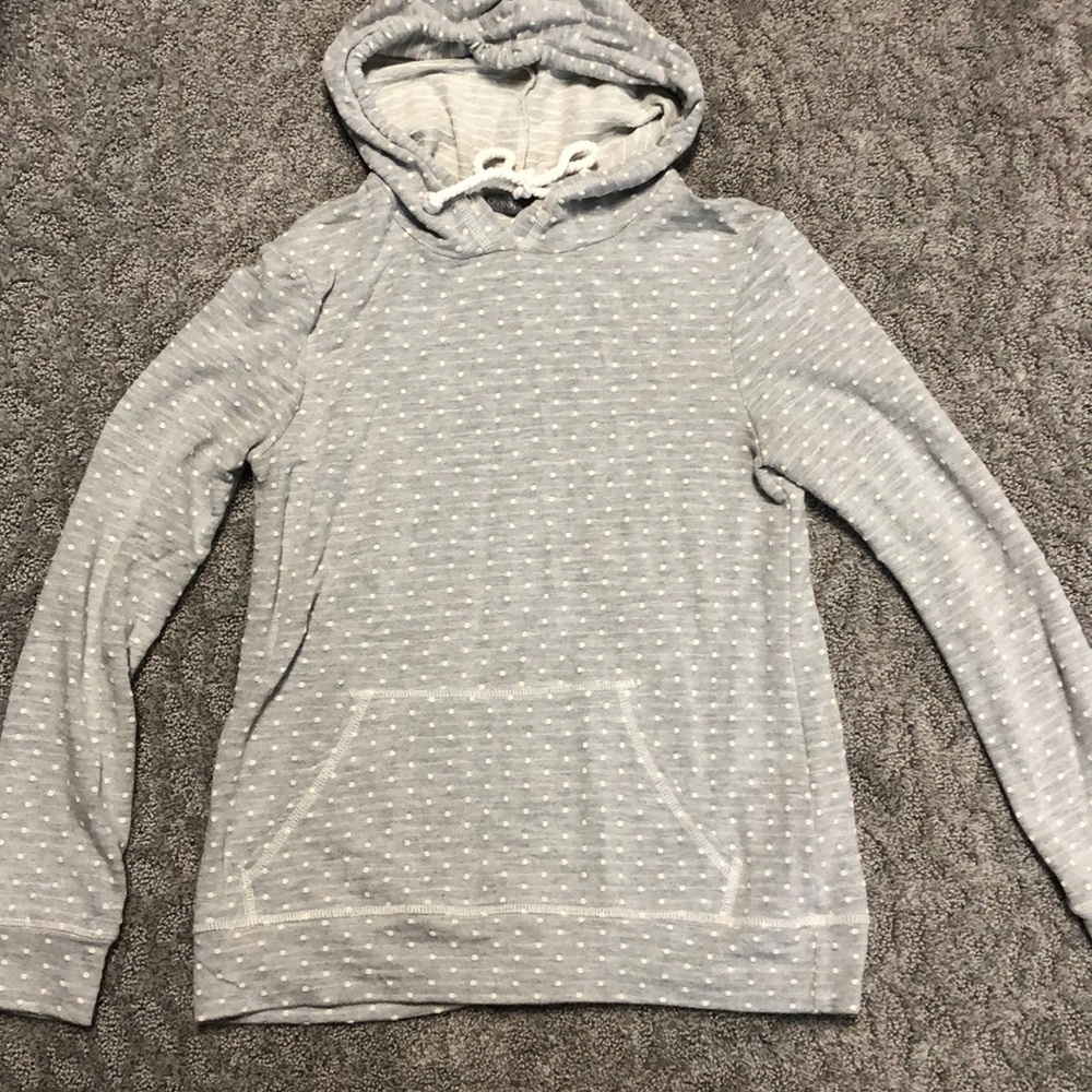 Loveappella polka dot hoodie